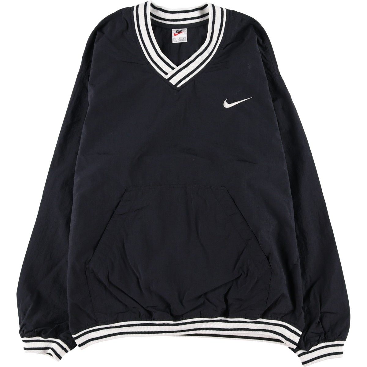 古着 90年代 ナイキ NIKE Vネック ナイロンプルオーバー メンズM相当 ヴィンテージ eaa 602080