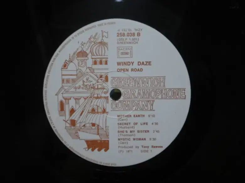 France LP Open Road ー 1971 年 早い Psych その他 楽器 機材 ホビー 楽器 アート