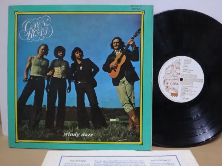 France LP Open Road ー 1971 年 早い Psych