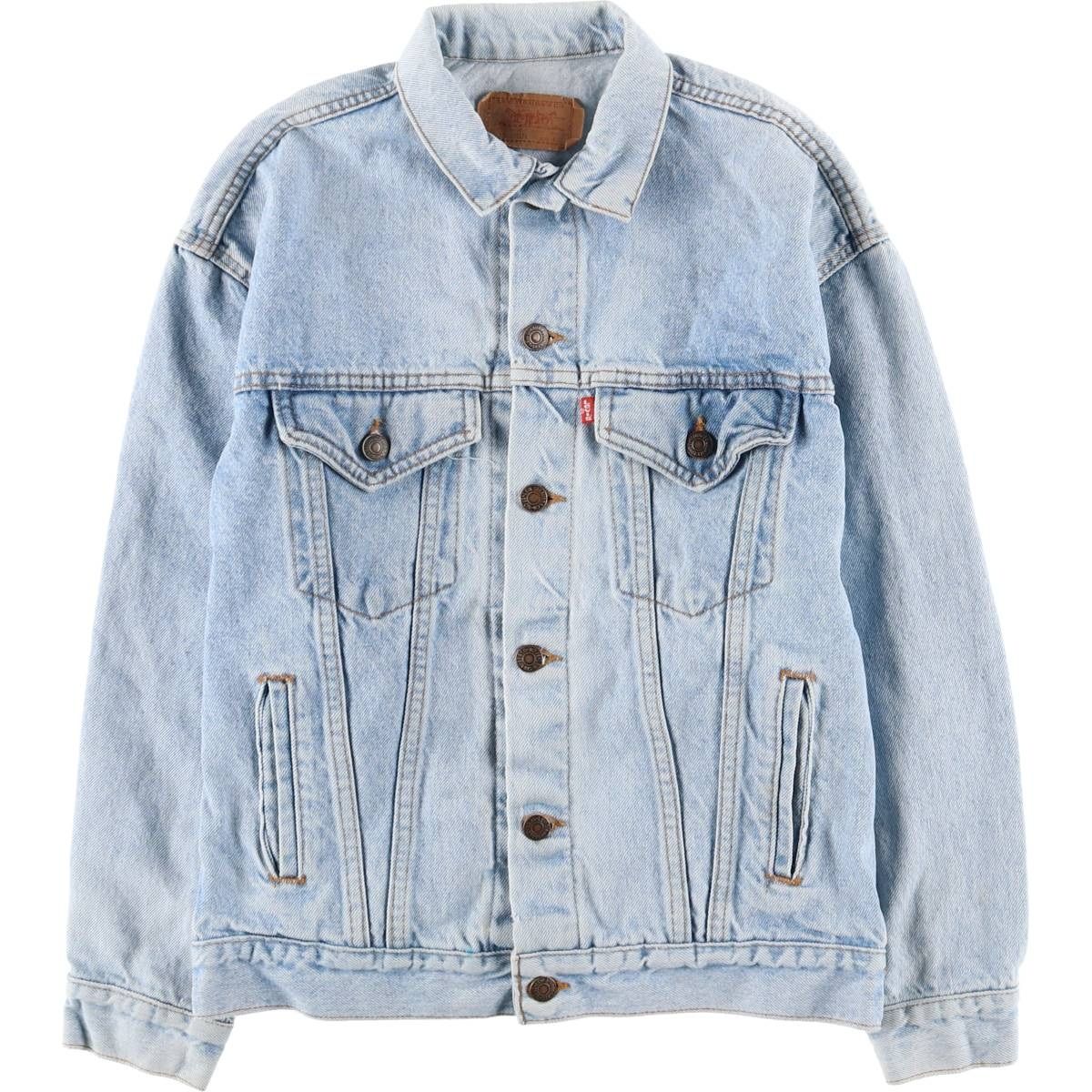 古着 00年代 リーバイス Levi s 57508 0214 デニムジャケット Gジャン メンズL相当 eaa 603964