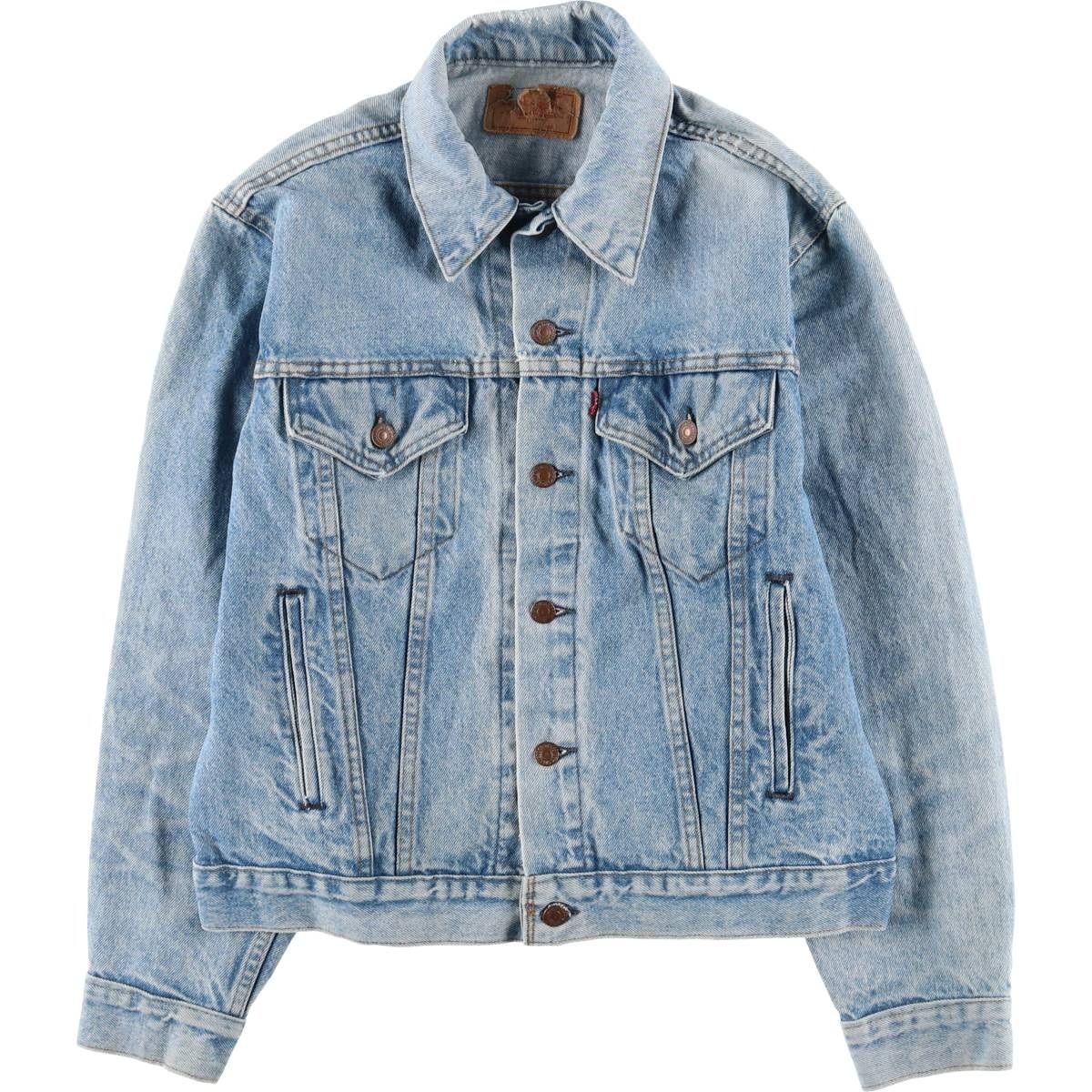 古着 90年代 リーバイス Levi s デニムジャケット Gジャン メンズM相当 ヴィンテージ eaa 603971