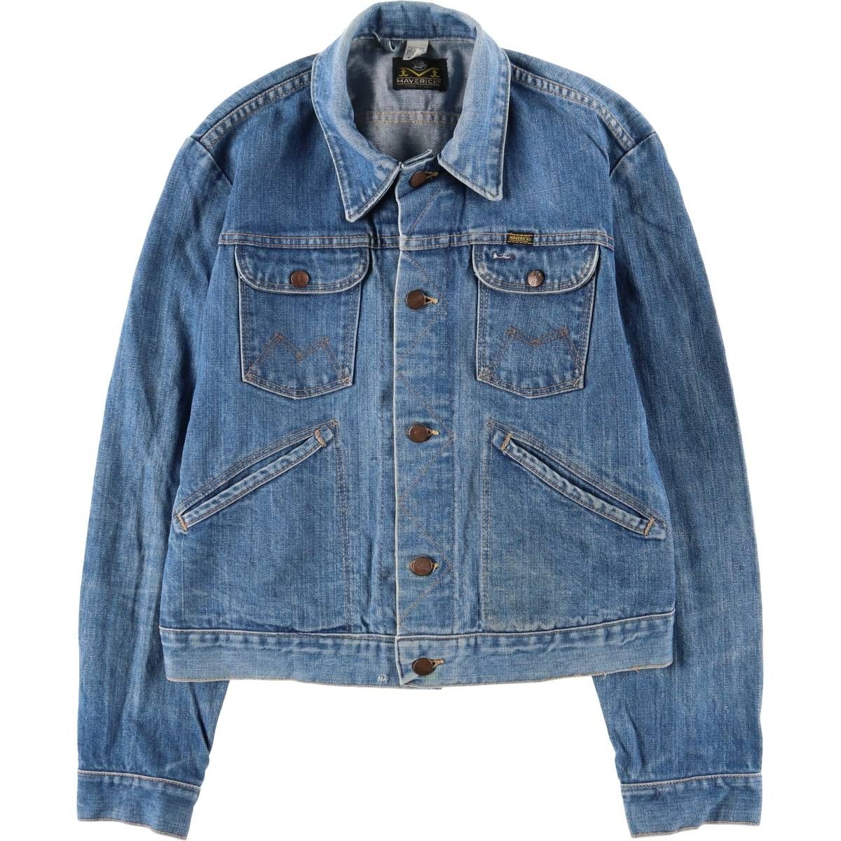 古着 70年代 マーベリック Maverick デニムジャケット メンズM相当 ヴィンテージ eaa 603975