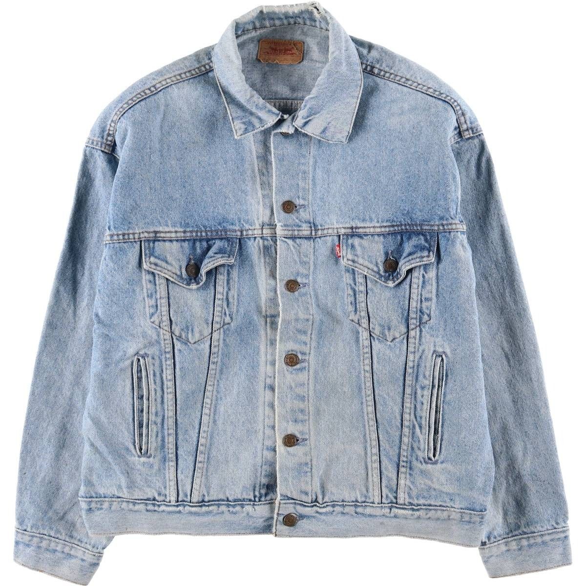 古着 90年代 リーバイス Levi s 70507-4890 デニムジャケット Gジャン メンズL相当 ヴィンテージ|eaa 603977