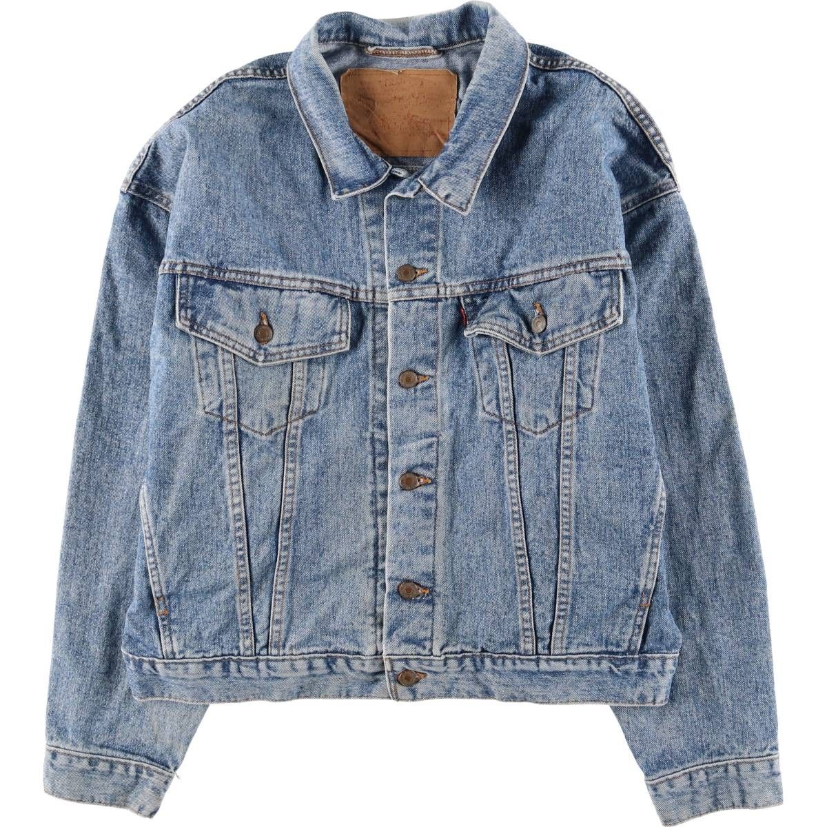 古着 90年代 リーバイス Levi s 70598-4891 デニムジャケット Gジャン メンズL相当 ヴィンテージ|eaa 603979