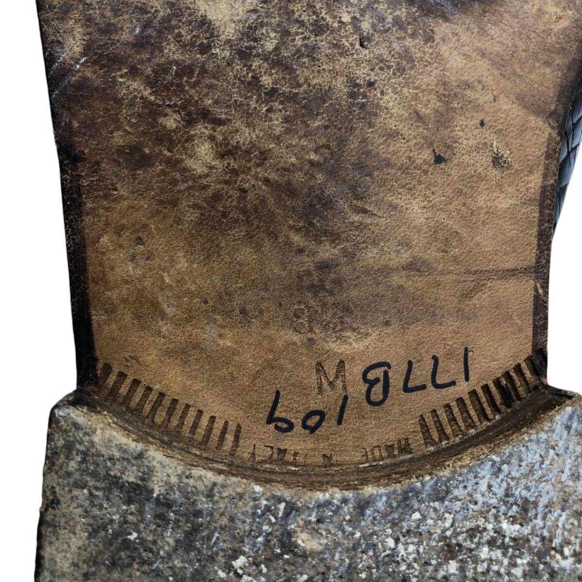 古着 TO BOOT YORK 蛇柄 パイソン柄 ローファーシューズ イタリア製 8 1|2 M メンズ26.5 cm相当|saa 014586 フォーマル対応 カーゴパンツ