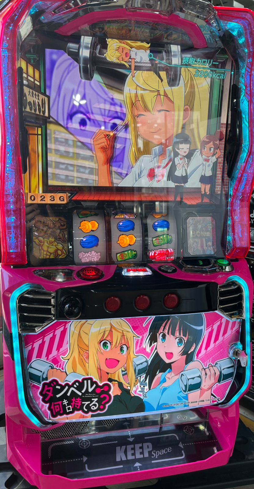 引取り Lダンベル何キロ持てる SANKYO スマスロ パチスロ実機