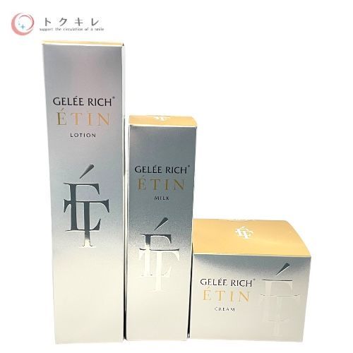 メルカリ最安値　全薬工業　ジュレリッチ　エタン　 ローション・クリーム3点セット トクキレ】全薬工業 ジュレリッチ エタン ローション・ミルク