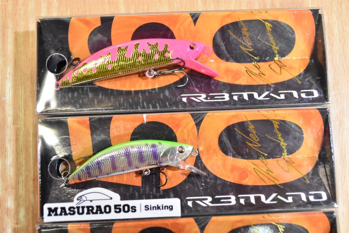 レマーノ マスラオ 60 S 50 セット R 3 MANO MASURAO トラウトルアー ミノー