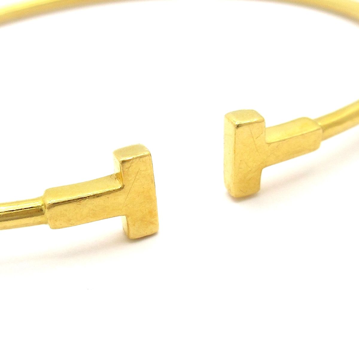 バングル Tワイヤーブレスレット