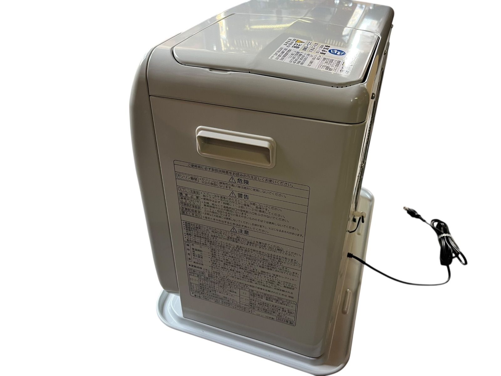 動作品 コロナ 石油ファンヒーター 2023年製 FH-G5723BY 木造15畳