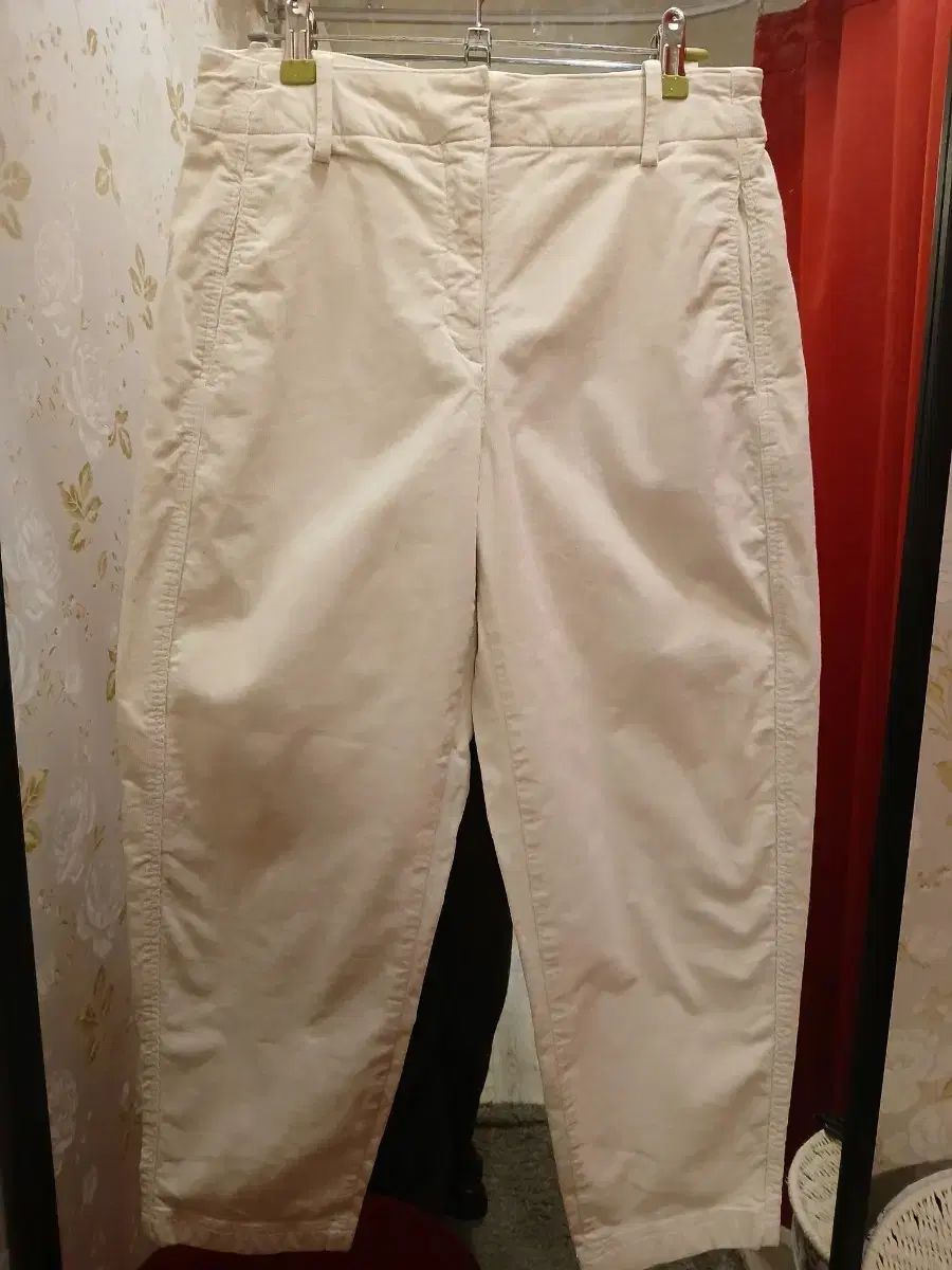 7|5 セオリー コーデュロイ ズボン 30 サイズ アイボリー ダメージ加工 ストレスフリー