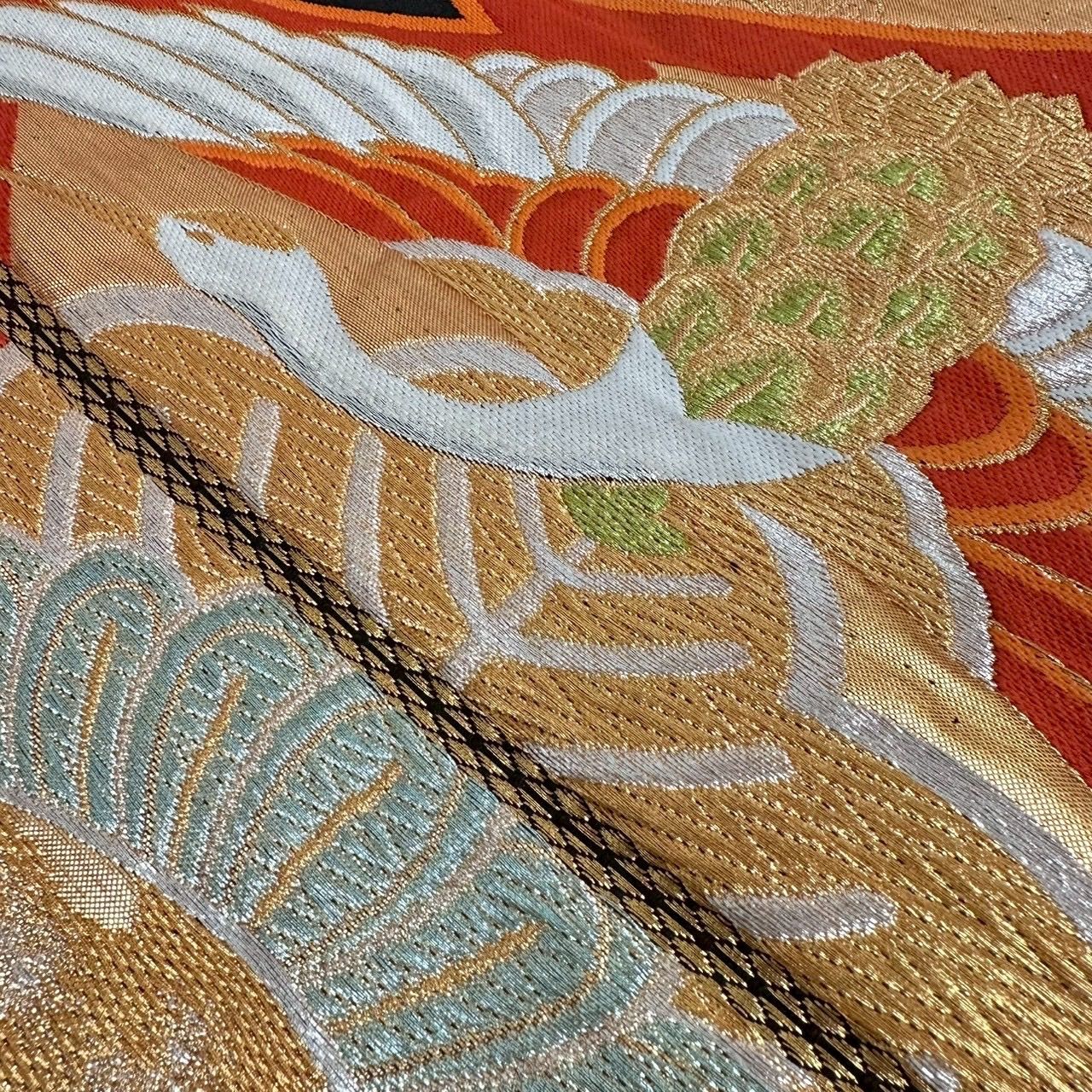 アンティーク 袋帯 正絹 5本 帯まとめ売り リメイク材料 m-560 - メルカリ