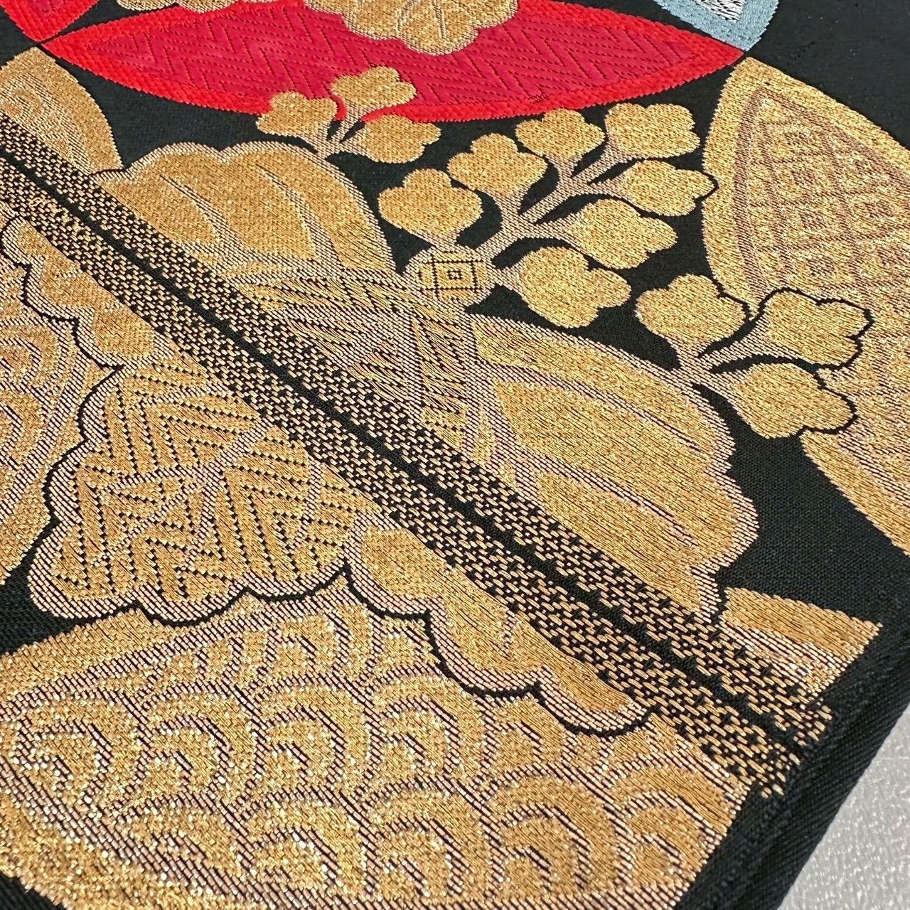 アンティーク 袋帯 正絹 5本 帯まとめ売り リメイク材料 m-560 - メルカリ