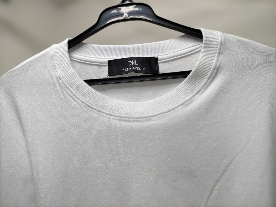送料無料】MATIN AVENIR ホワイトロンT 長袖 バックロゴ 朝倉未来