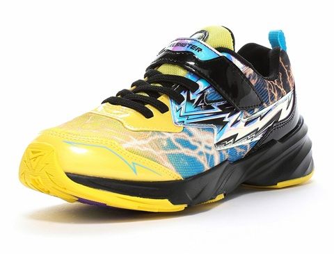 【moonstar】SKLSHOTER SK 0058 YELLOW ムーンスター スキルシューター イエロー 子供靴 キッズ ジュニア スニーカー ジンライ 雷スキル 抗菌防臭 運動会 男の子