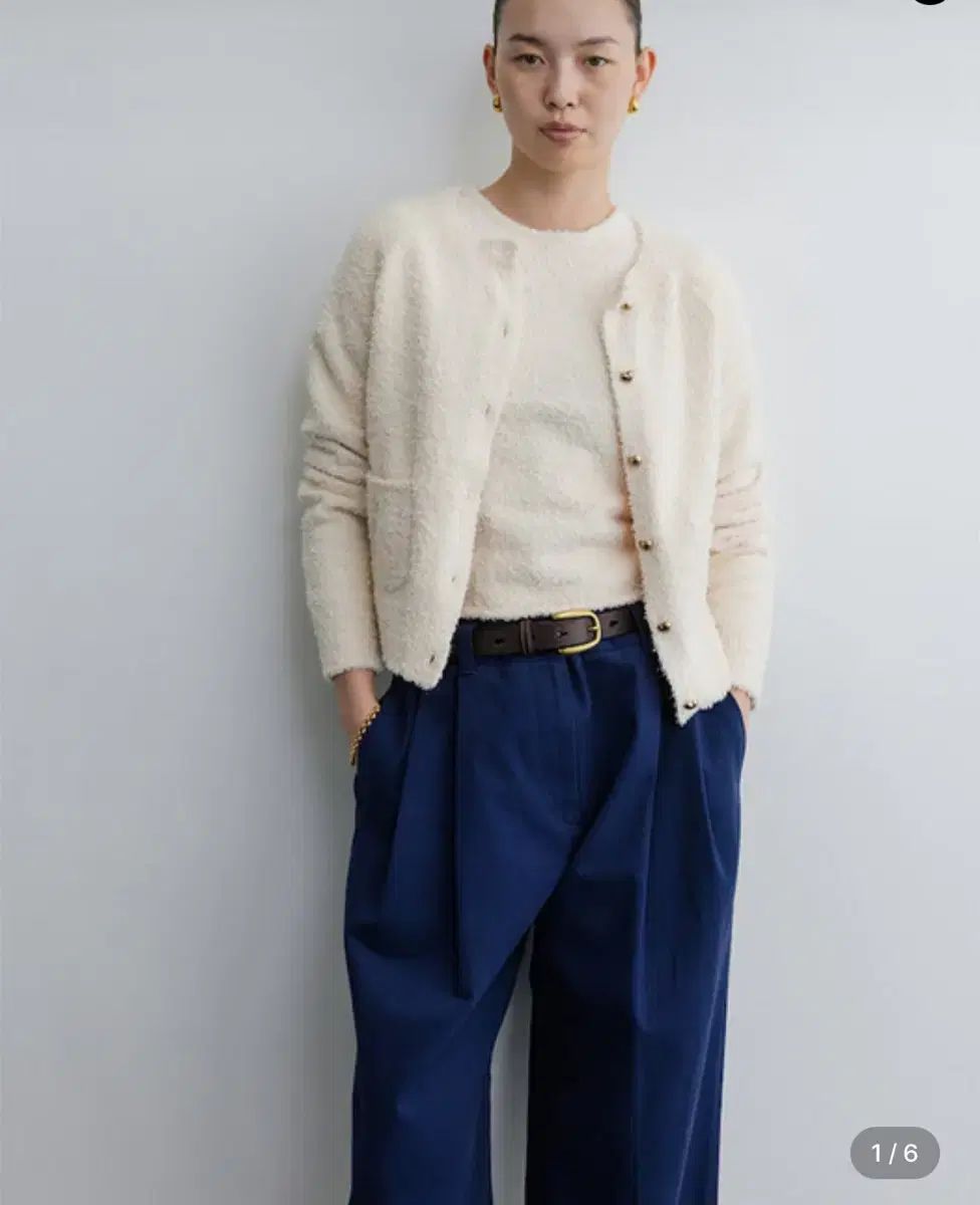 ディ **OH** **ファー** disco knit cardigan