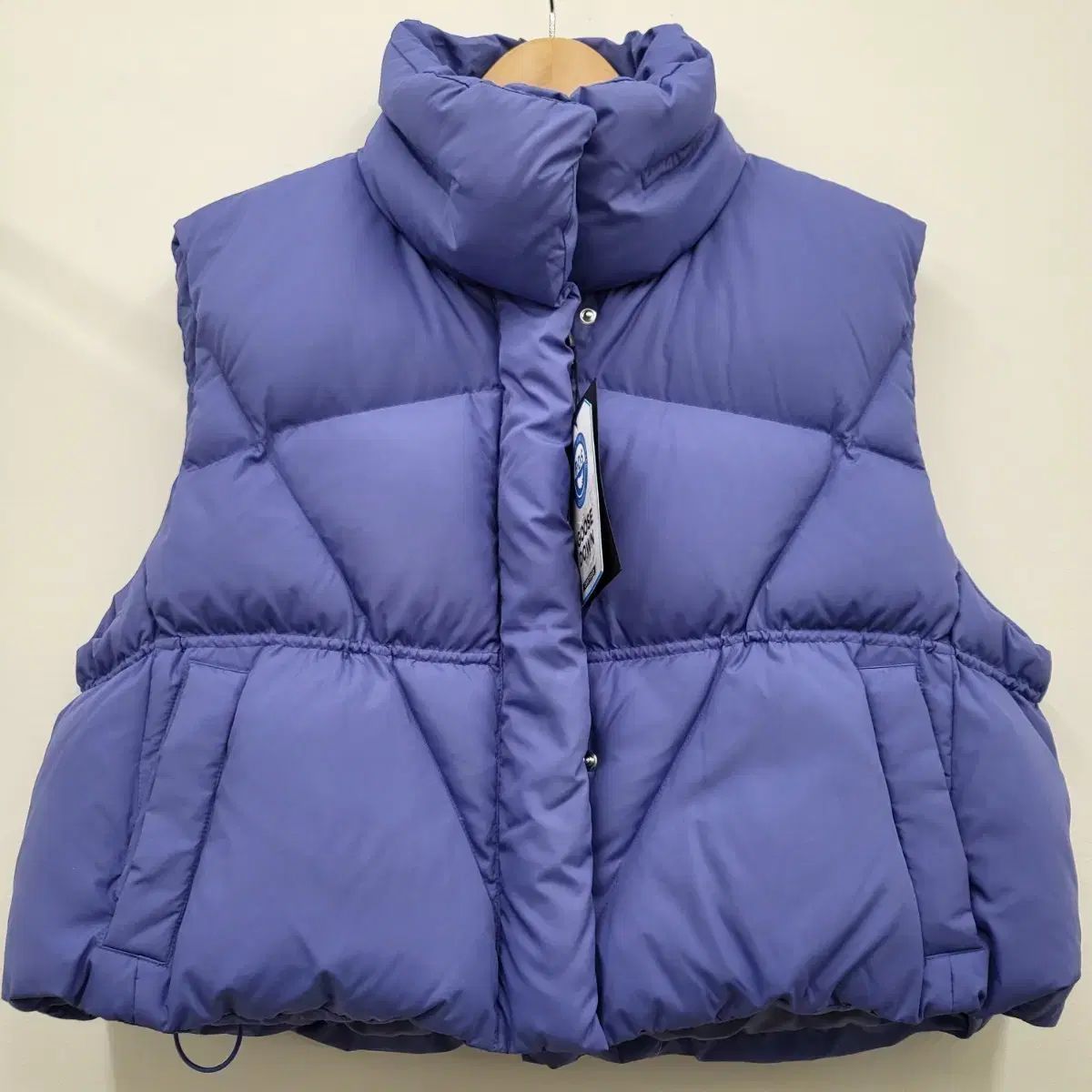 バニー YORK キルティング ロマンス ダウン ベスト