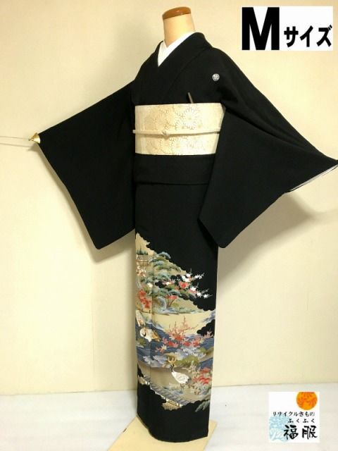 正絹袷黒留袖 【公式通販】