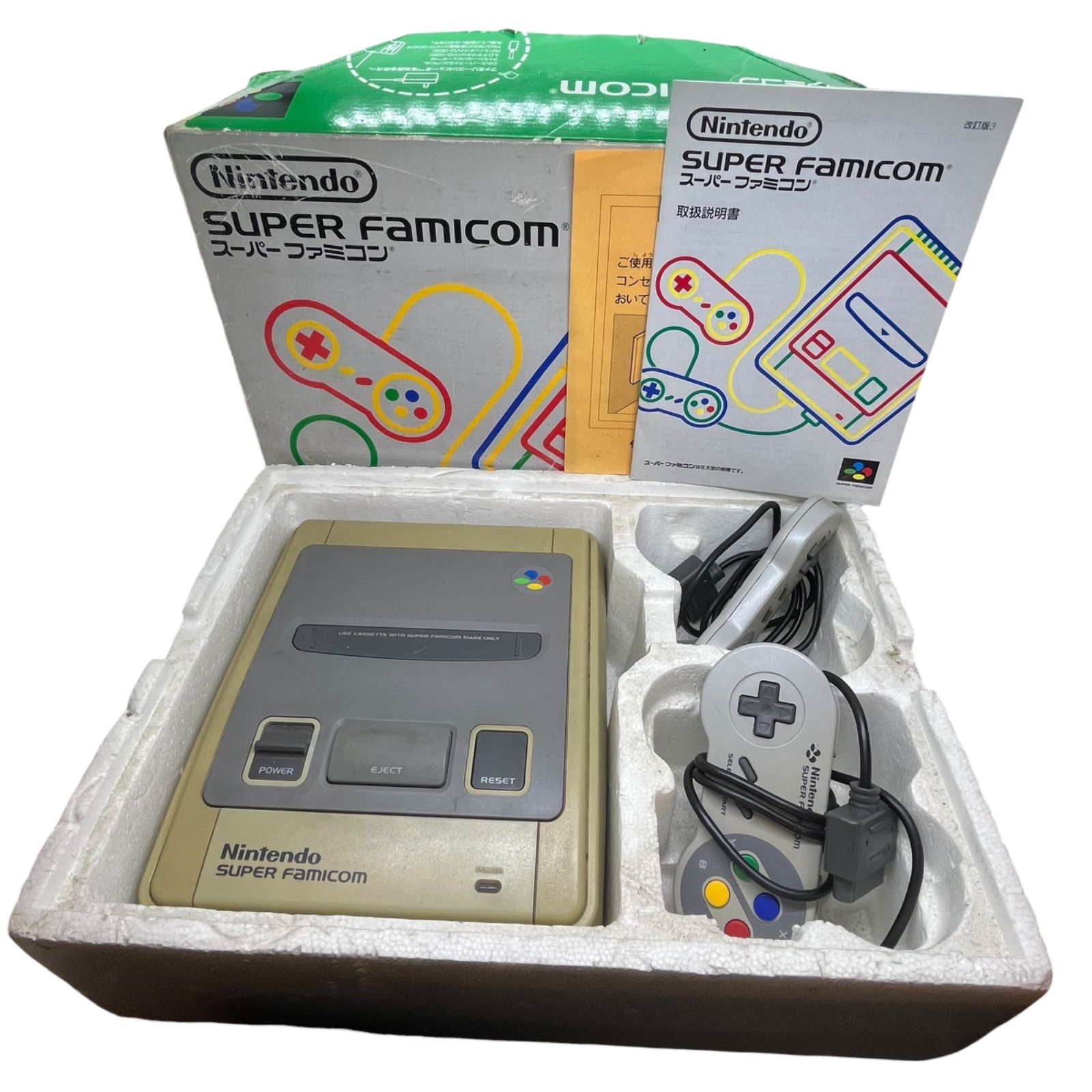 管2511-381】動作未確認☆Nintendo スーパーファミコン 本体 SHVC-001