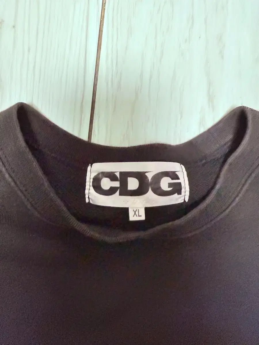 CDG コム・デ・ギャルソン バックロゴ スウェット XL COMME des CDG