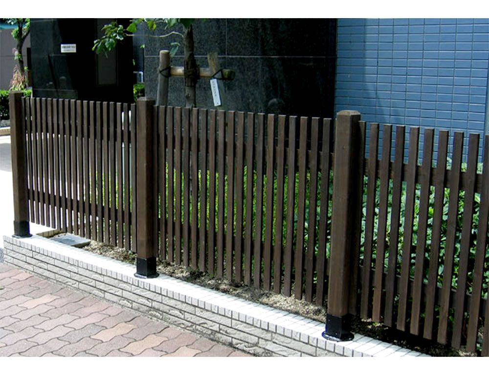 平地用支柱固定金具