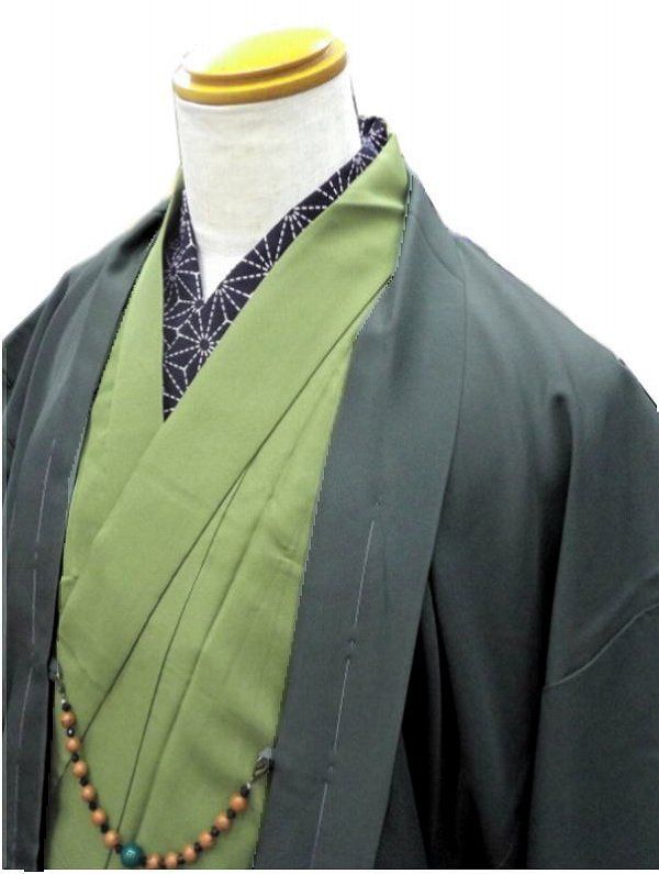 男物 羽織 Mサイズ フラットな黒色の無地 裄70 5 化繊 袷仕立て 長羽織 着物羽織り 黒 黒地 メンズ 和装コート 着物用コート 着物コート 着物羽織 和装 アウター 普段着 和服羽織り おしゃれ 羽織り はおりもの 和服 おでかけ お出かけ