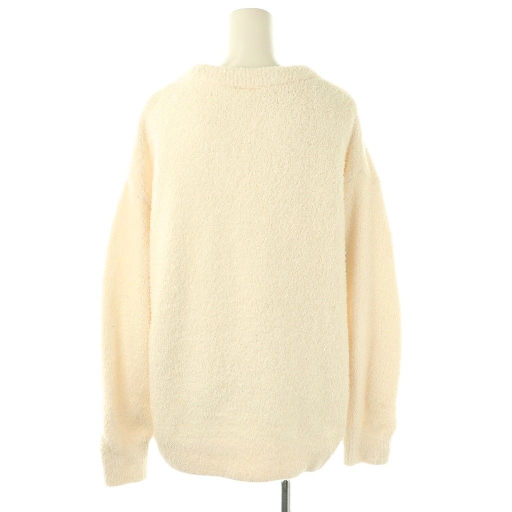 ジェラートピケ gelato pique 23 AW パウダーDOG 3柄JQDプルオーバー ニット セーター ルームウェア F オフホワイト ブラウン |ES OS