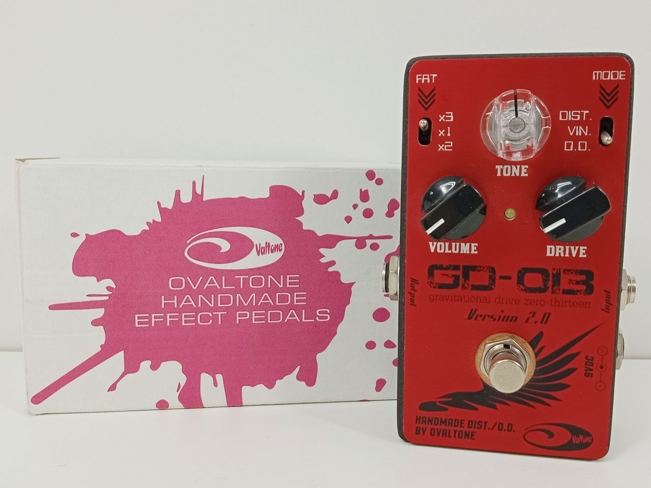 OVALTONE オーバルトーン HANDMADE EFECT PEDALS GD-013 ver.2.0