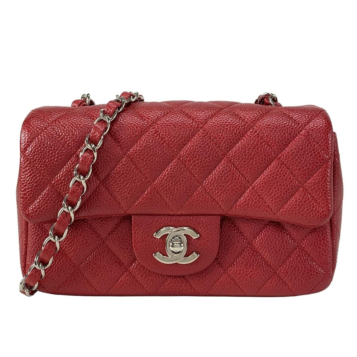 CHANEL(シャネル) ショルダーバッグ ミニマトラッセ A69900 レッド