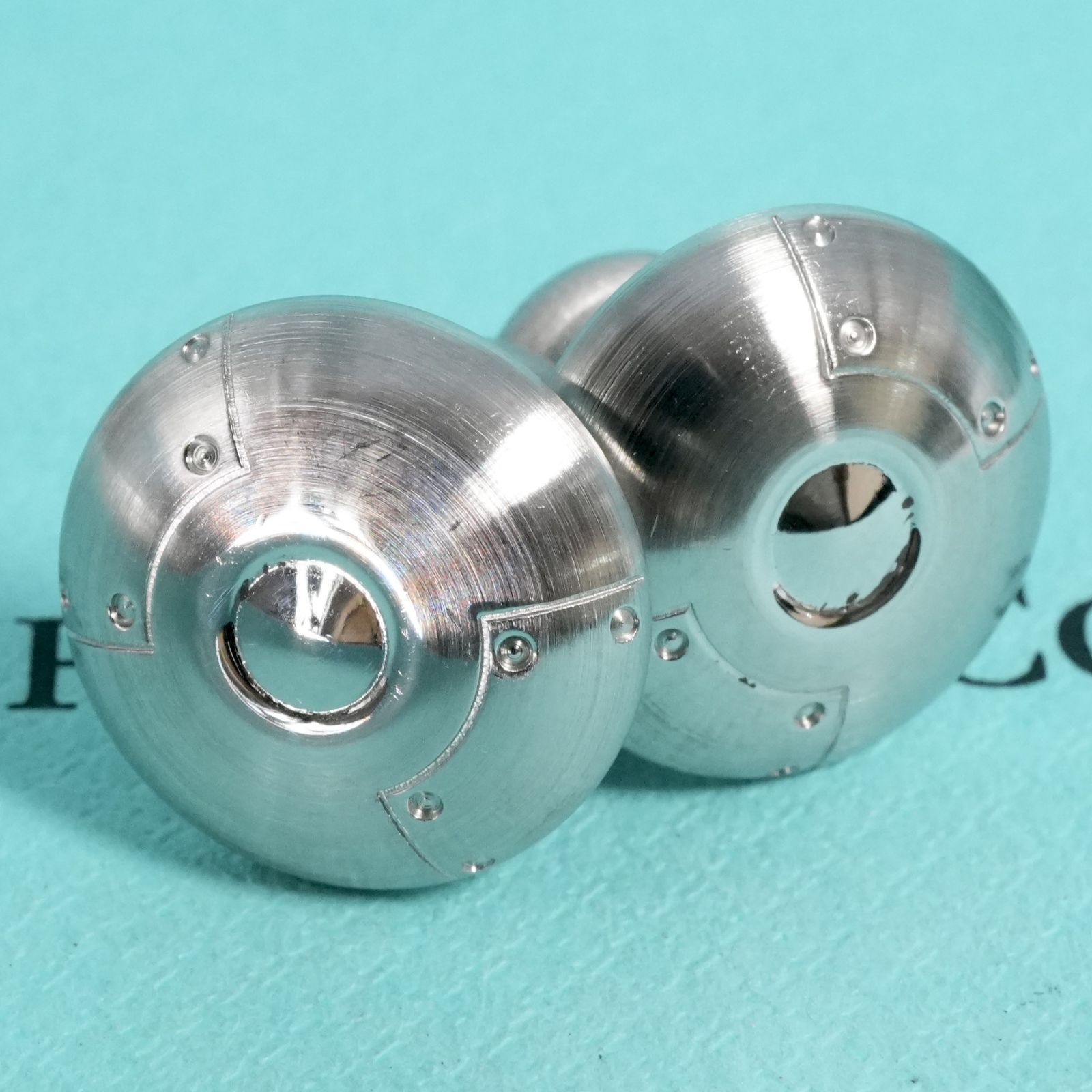 ティファニー ストリーメリカ ステンレス カフス 24-4631 S