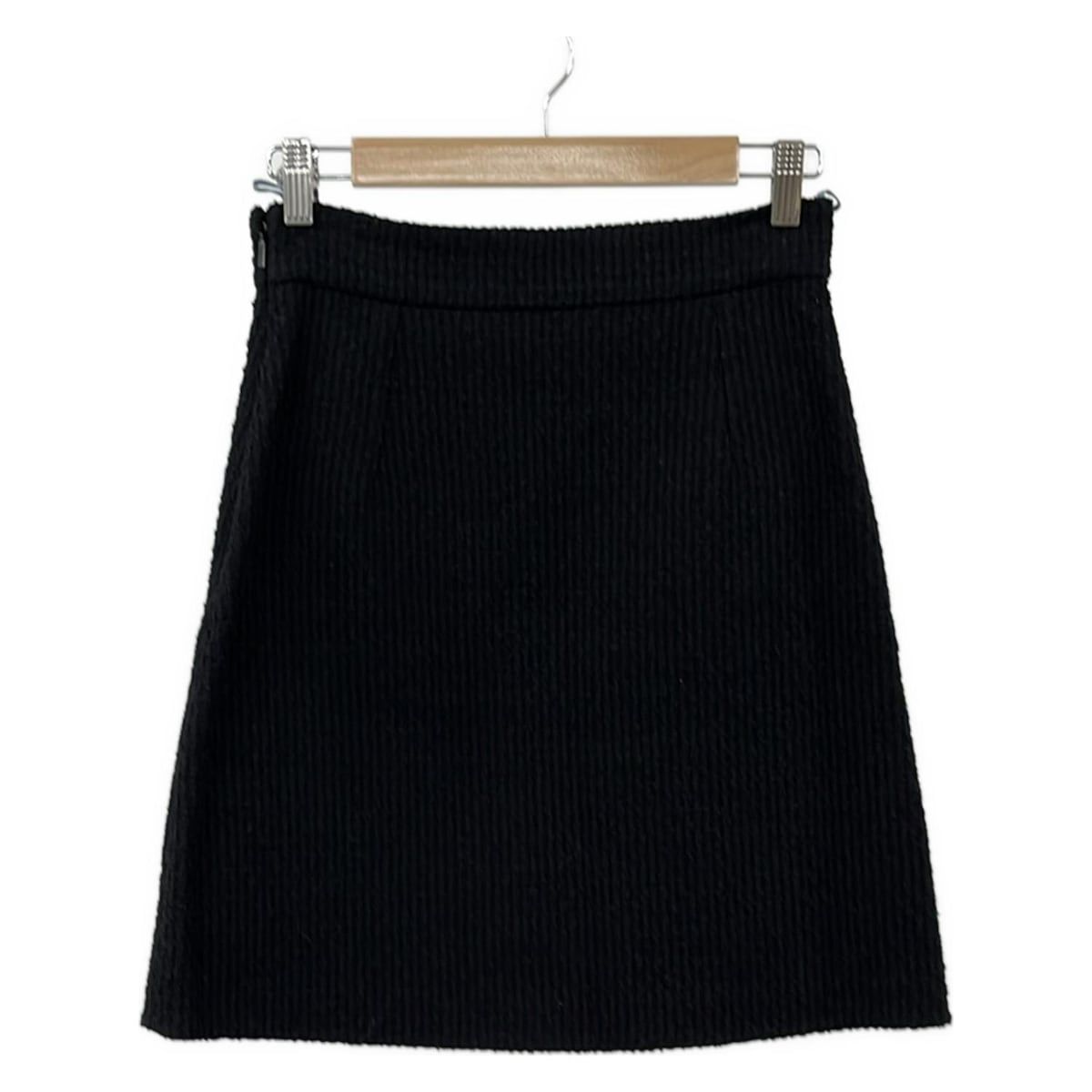 GUCCI グッチ スカート サイズ40 M レディース 481219 黒 ツイード|2017年