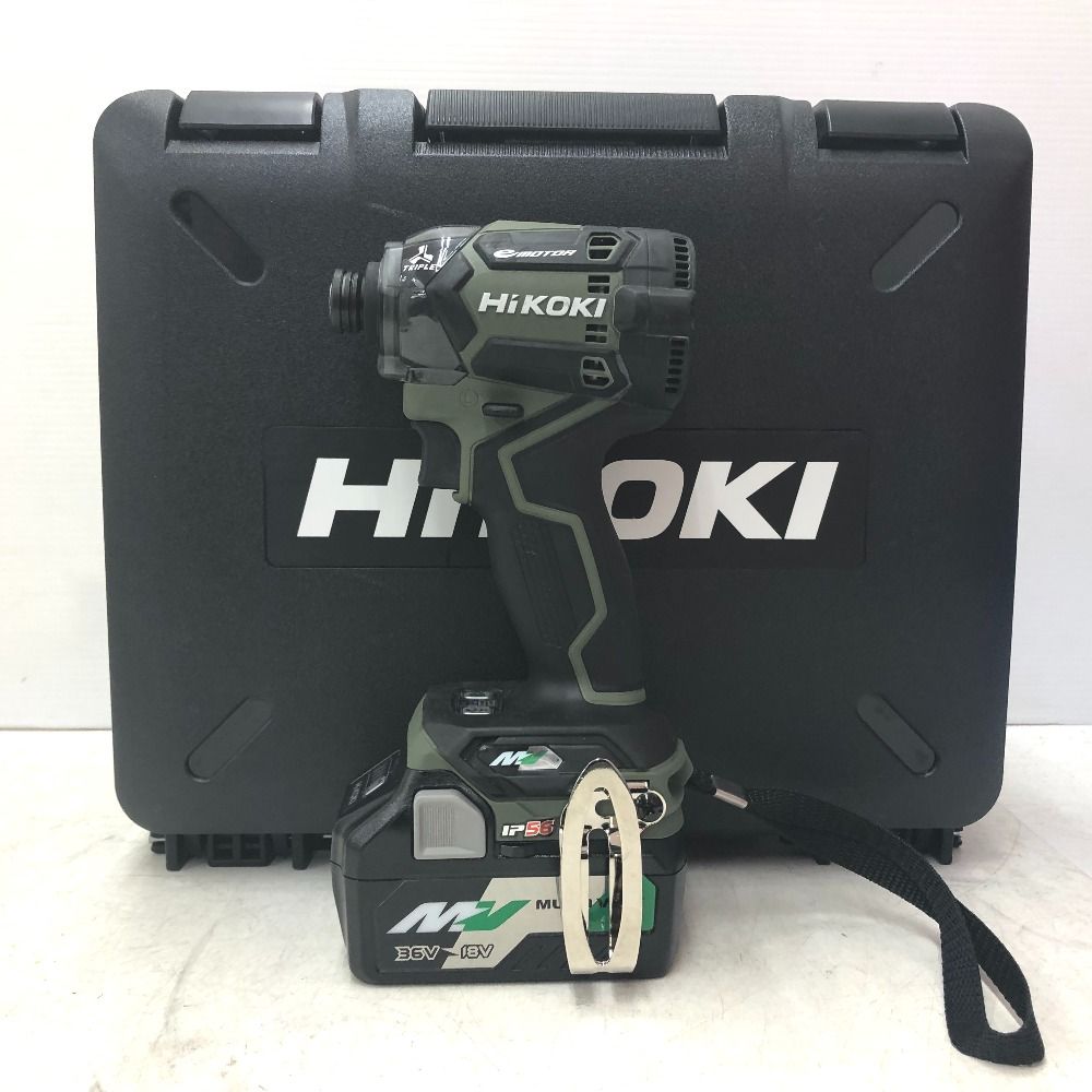 HiKOKI ハイコーキ マルチボルト36V 2.5Ah コードレスインパクト 