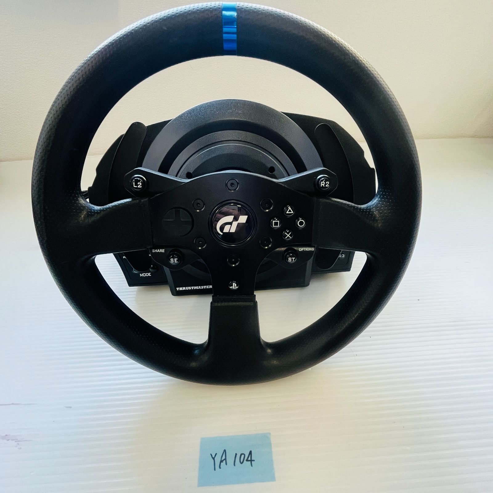 YA 104 スラストマスター T 300 RS ステアリングコントローラー PS 5 4 3 PC用 ハンコン ハンドルコントローラー 3ペダル レーシングゲーム