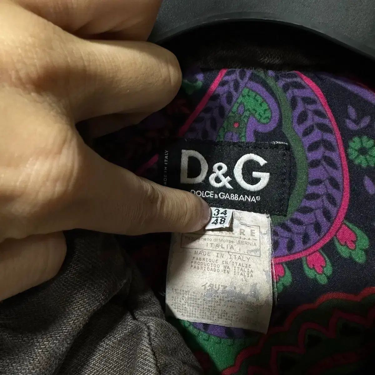 90s ドルチェ＆ガッバーナ・アーカイブ ジャケット (Dolce&Gabbana