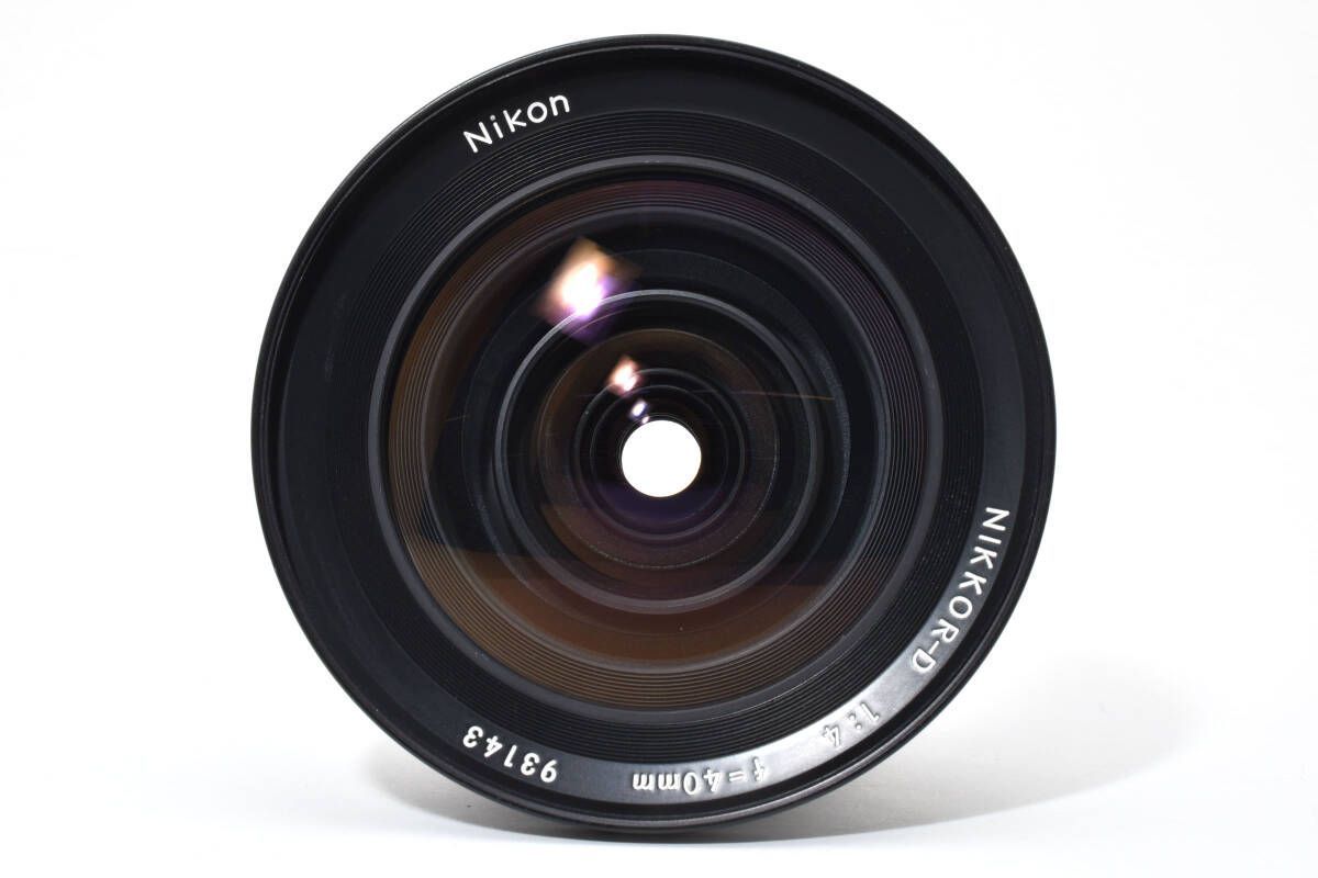 上品 ゼンザブロニカ Zenza Bronica NIKKOR D 40 mm F 4 W 1117＃3744