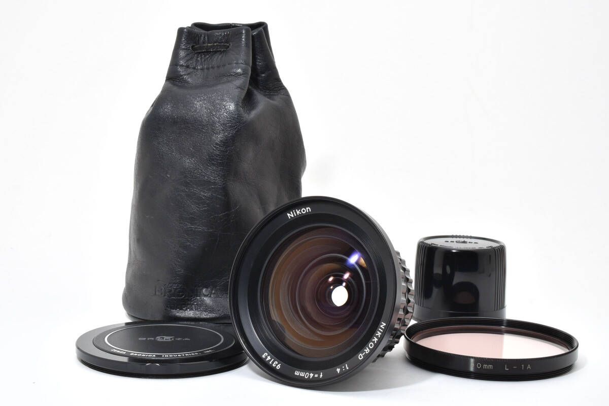 上品 ゼンザブロニカ Zenza Bronica NIKKOR-D 40 mm F 4 W 1117＃3744