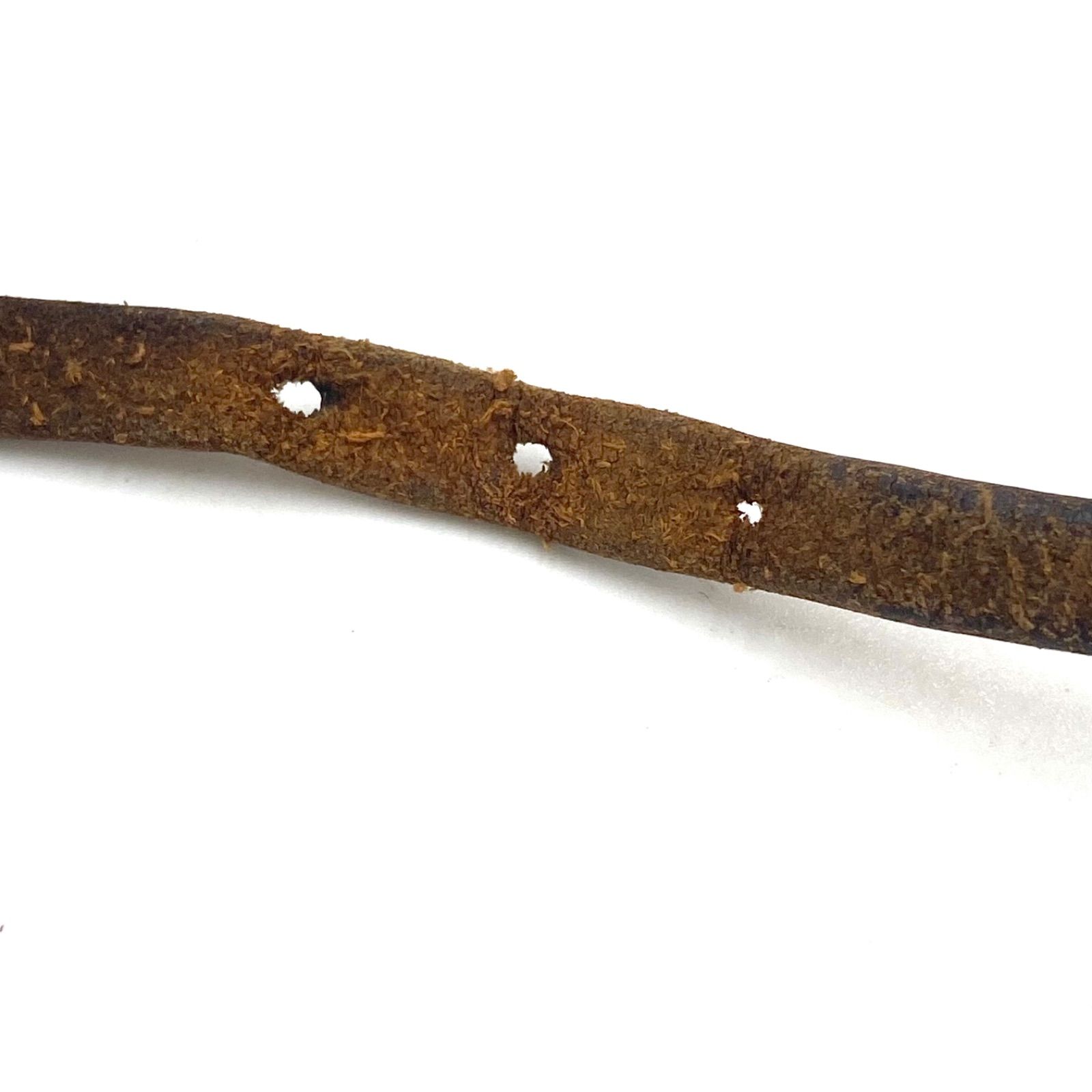 エルメス ブラウン レザーバングル HERMES エルメス アピ3 ブレスレット バングル レザー ヴィンテージ