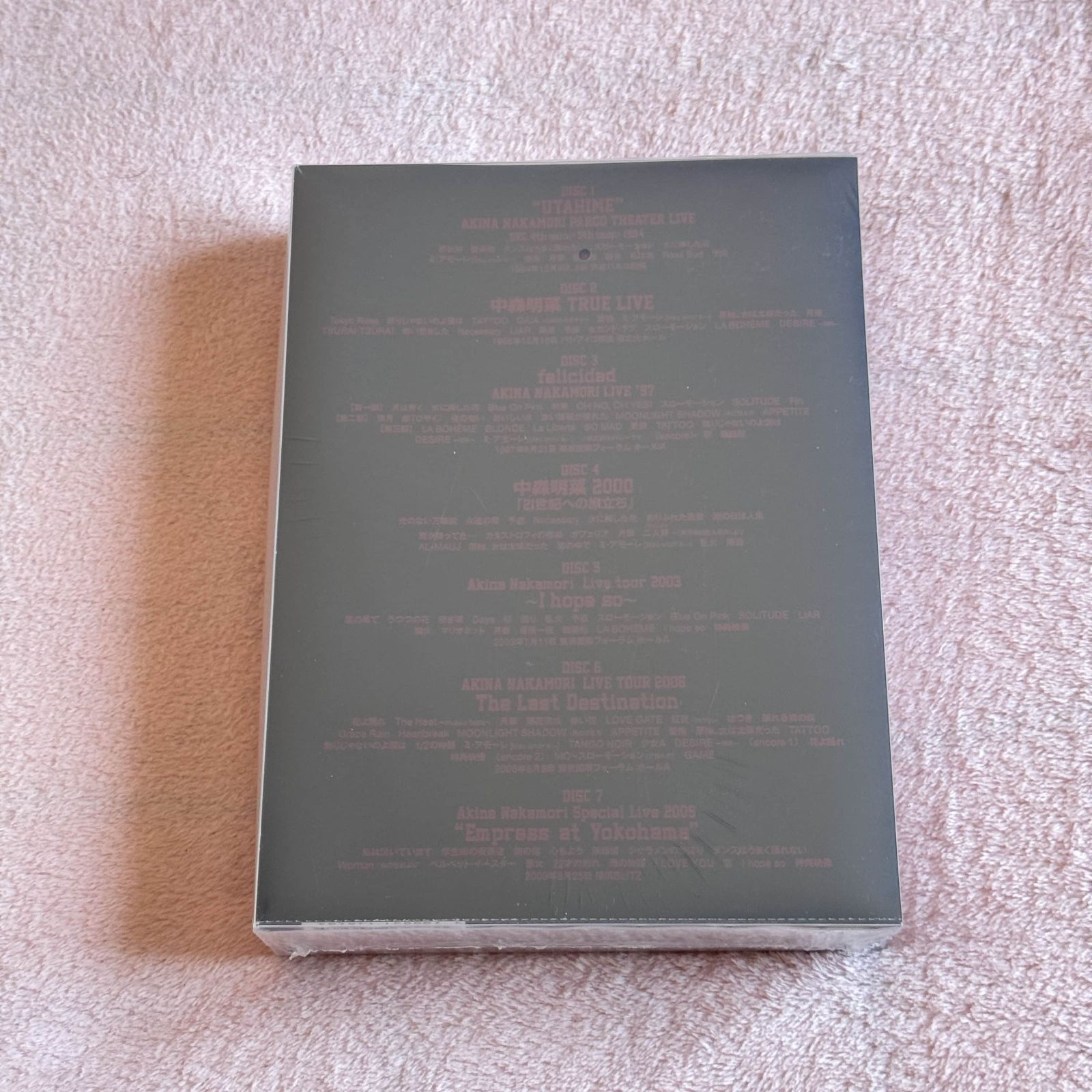 中森明菜/中森明菜 1994-2009 THE LIVE DVD COMPLE… - メルカリ