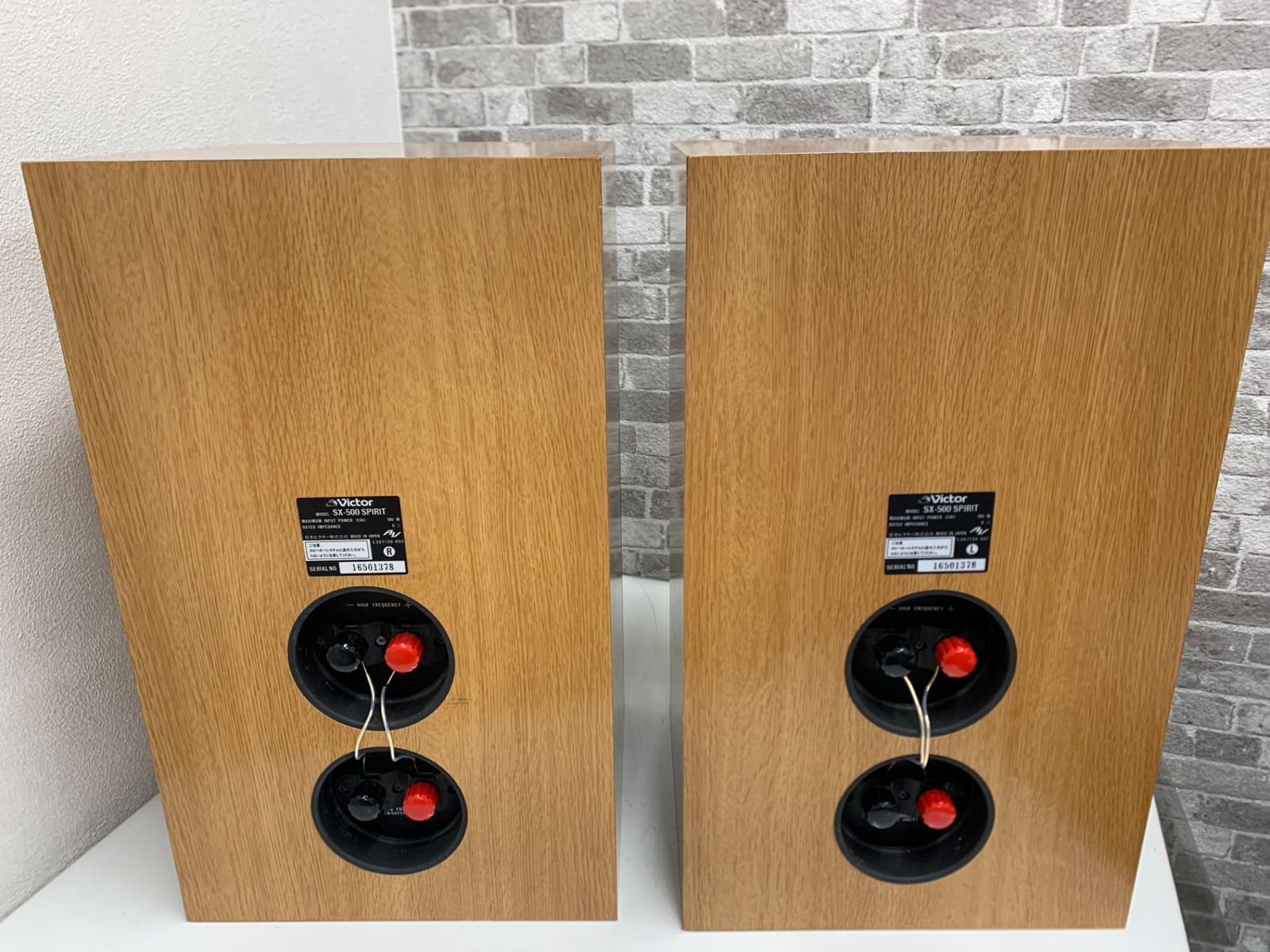 Victor ビクター SX-500 SPIRIT ペアスピーカー 音響機器 - メルカリ