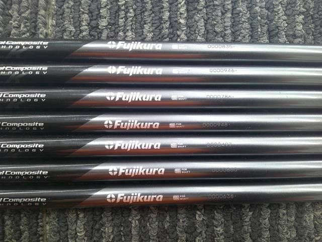 中古 シャフト フジクラ MCI BLACK 100 7本セット/S/0[6995]□博多