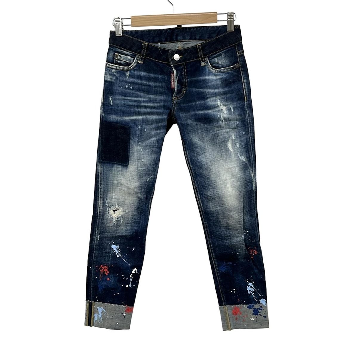 ディースクエアード DSQUARED2 ジーンズ サイズ36 S - ダークネイビー 