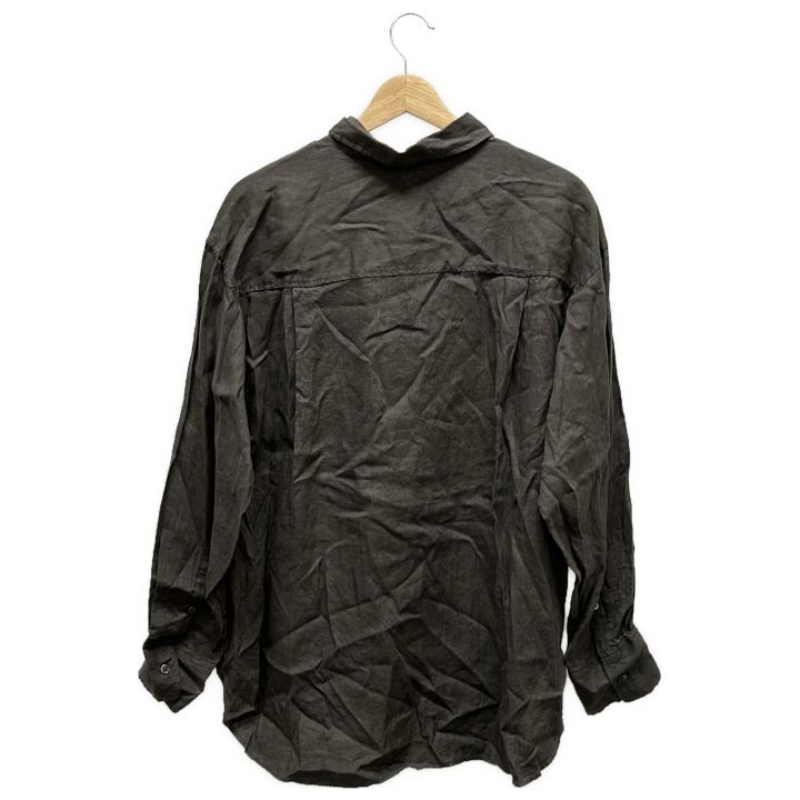 AP STUDIO エーピーステュディオ リネンシャツ レディース カーキ