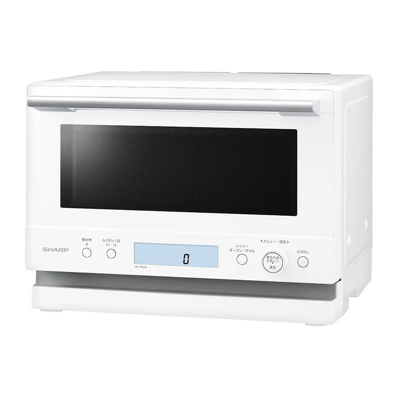 メーカー SHARP シャープ オーブンレンジ RE WF 236 W ホワイト 23 L 省スペース設置 角皿スチーム