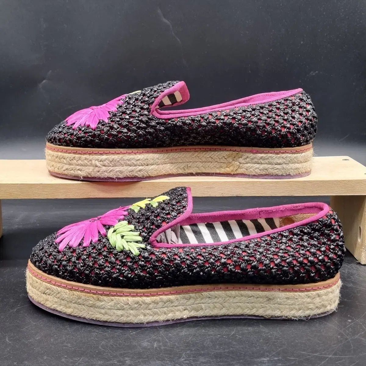 ミッソーニ フローラル レディース スリッポン 38 240