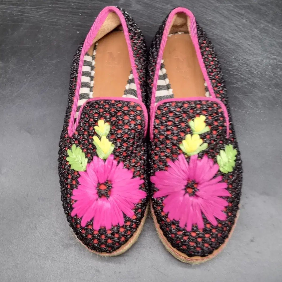 ミッソーニ フローラル レディース スリッポン 38 240