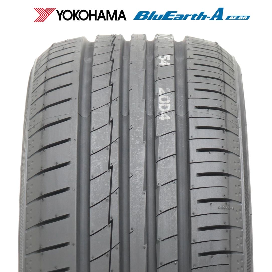 4本価格 会社宛 215 55 R 17 94 W 夏 ヨコハマ BluEarth AE 50 ブルーアース クラウン スカイライン パサート NO YN 1715