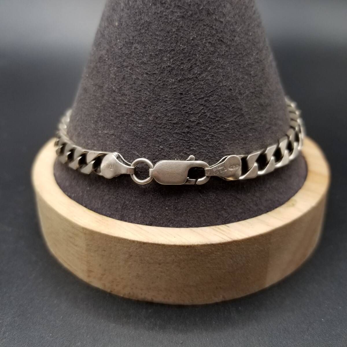 イタリア製 シンプル 喜平チェーン 925 購入 シルバー ヴィンテージ
