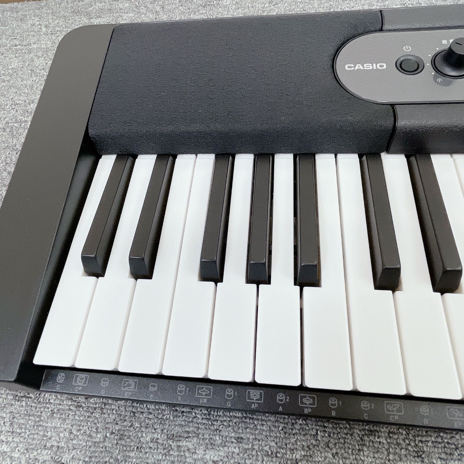 美品】CASIO LK-536 光ナビゲーション 電子キーボード 25年製 動作確認