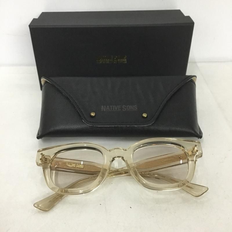 native sons (箱・ケース付き) NATIVE SONS ネイティブ サンズ めがね・サングラス Connolly カラー
