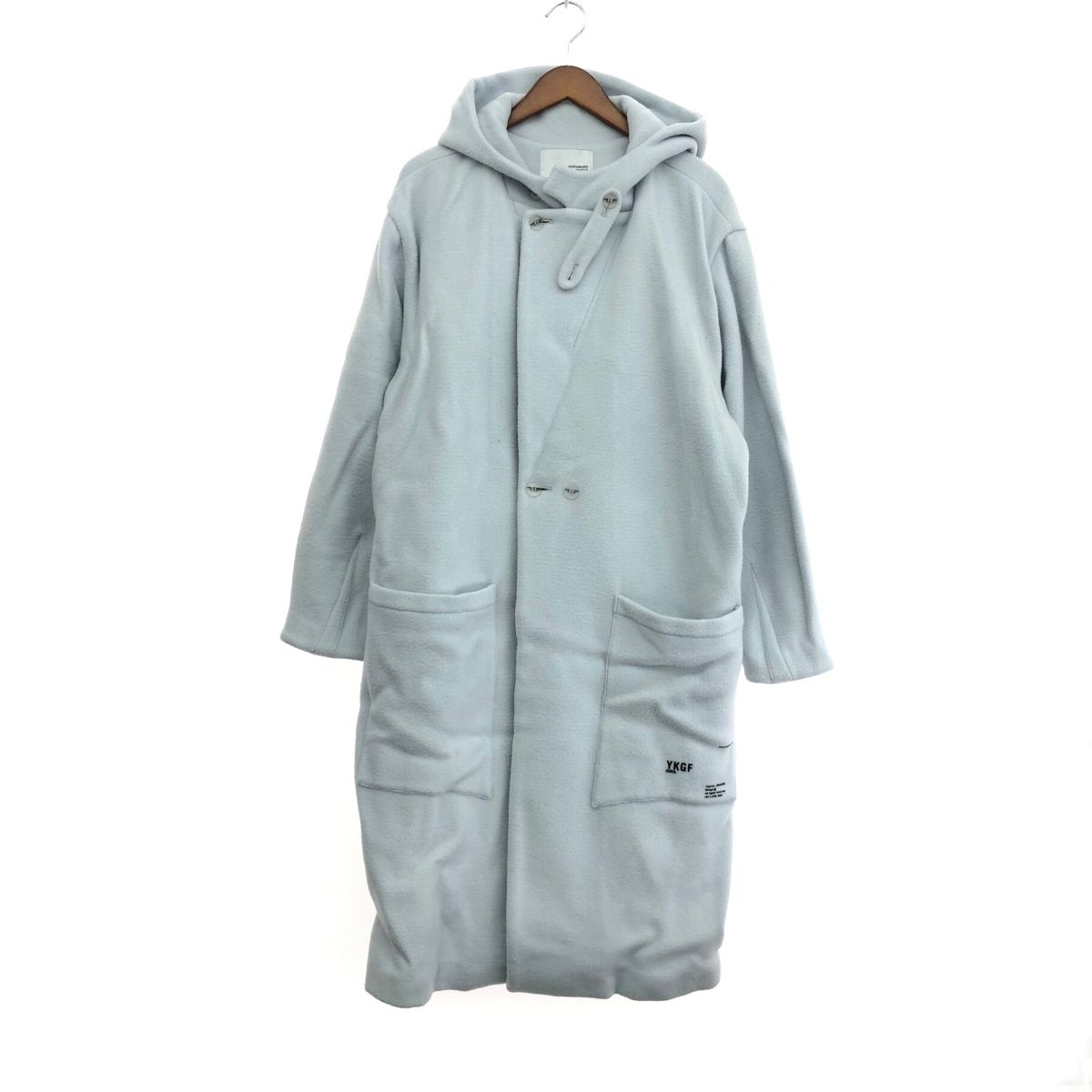 yoshio kubo ヨシオクボ ロングコート サイズ:3 ウール/ナイロン